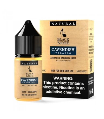 Smok Önerisi Black Note Cavendish Tobacco Salt Likit