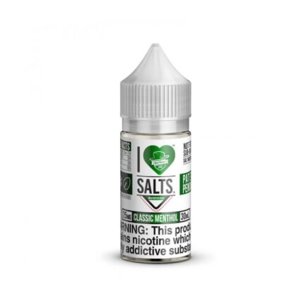 Smok Önerisi I Love Salts Classic Menthol Salt Likit 30ml