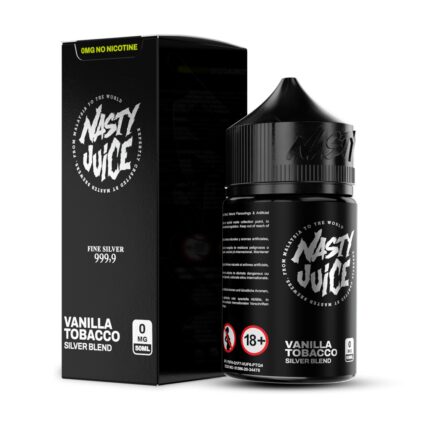 Smok Önerisi Nasty Juice Silver Blend Vanilla Tobacco Likit